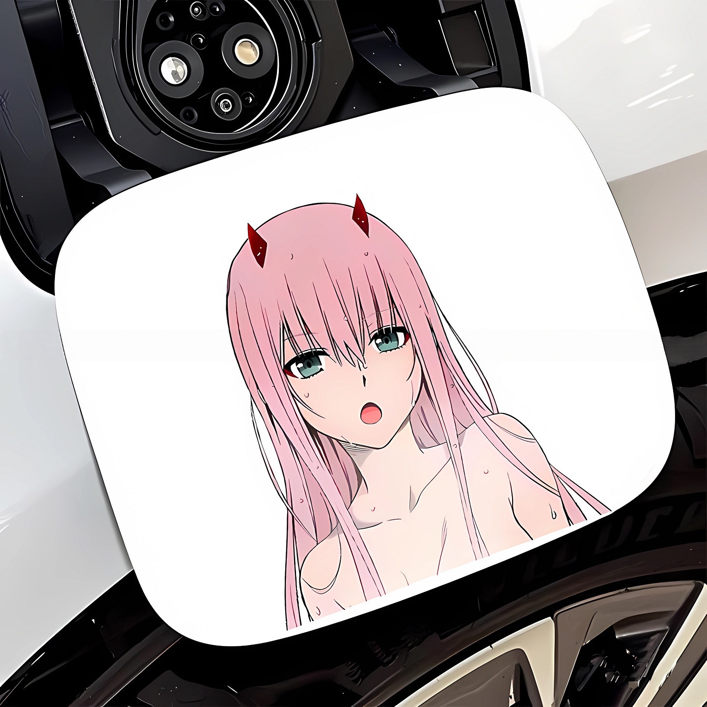 Cute Anime Girl Zero Two Car J - Zero Motorcycle Gear 评论和价格
