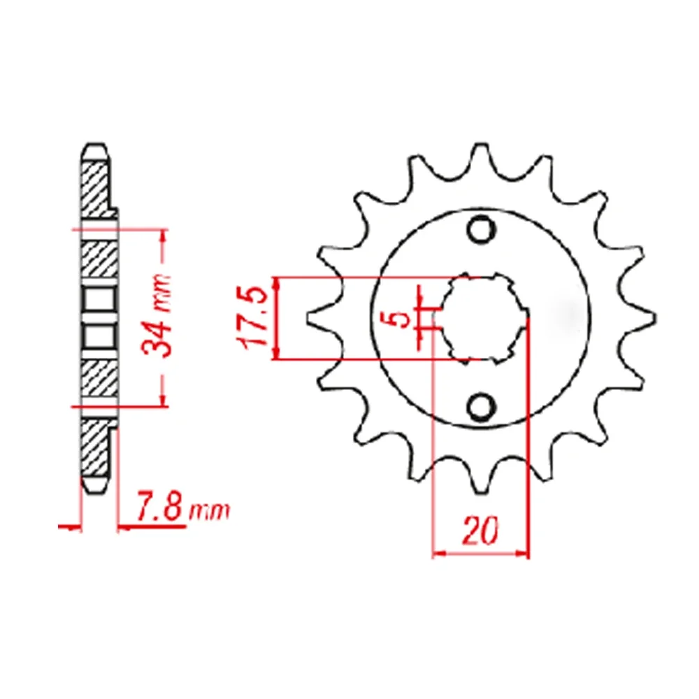 520 13T Front Sprocket Gear St - Motorcycle Gear Europe 评论和价格