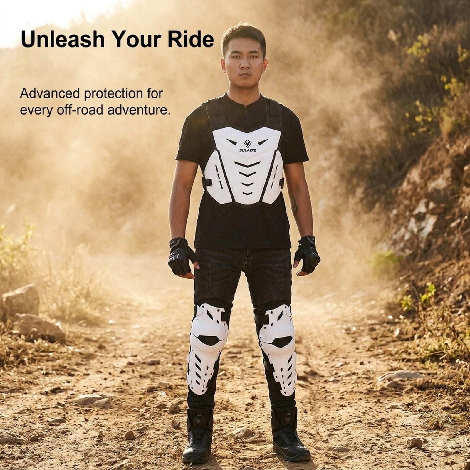 Motorcycle Chest Protector Kne - Motorcycle Gear Equipment 评论和价格
