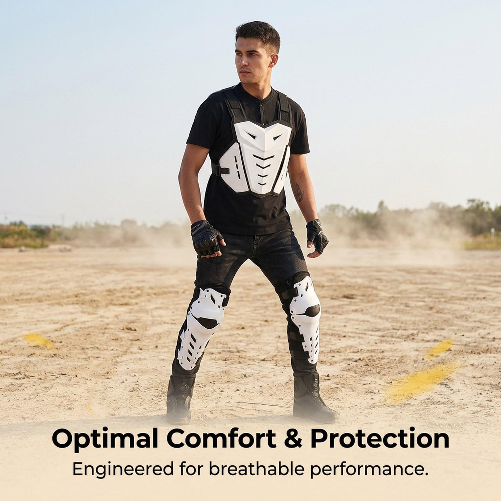 Motorcycle Chest Protector Kne - Motorcycle Gear Equipment 评论和价格